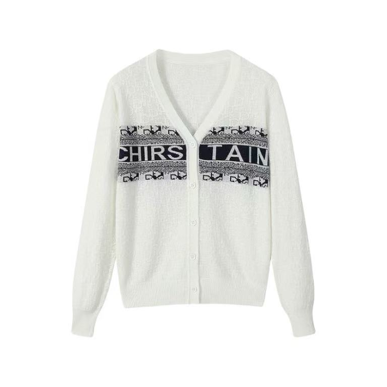 33【精致高级】气质小香风V领针织开衫女秋季针织衫外穿上衣