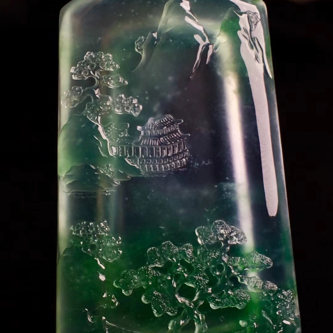 非金属亚克力吊坠 吊坠雕刻仿古喜上眉梢坠链