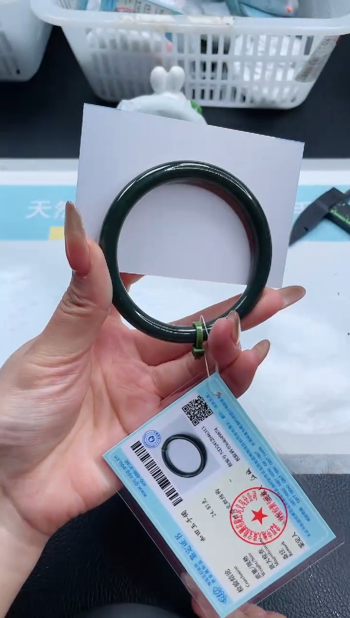 【闪购商品】和田玉手镯未镶嵌22S85-57