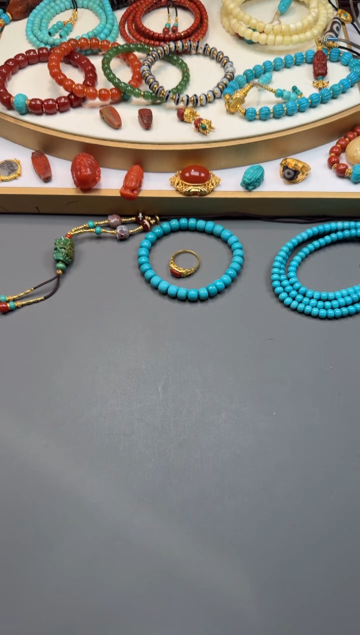 未镶嵌绿松石配饰蓝*~111