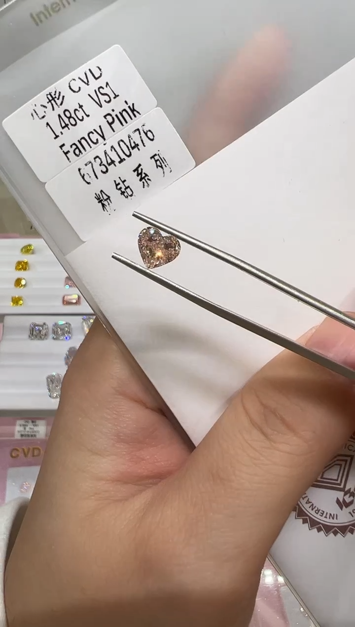 【闪购商品】实验室培育钻石未镶嵌@1.48ct 先鉴赏，再定制！