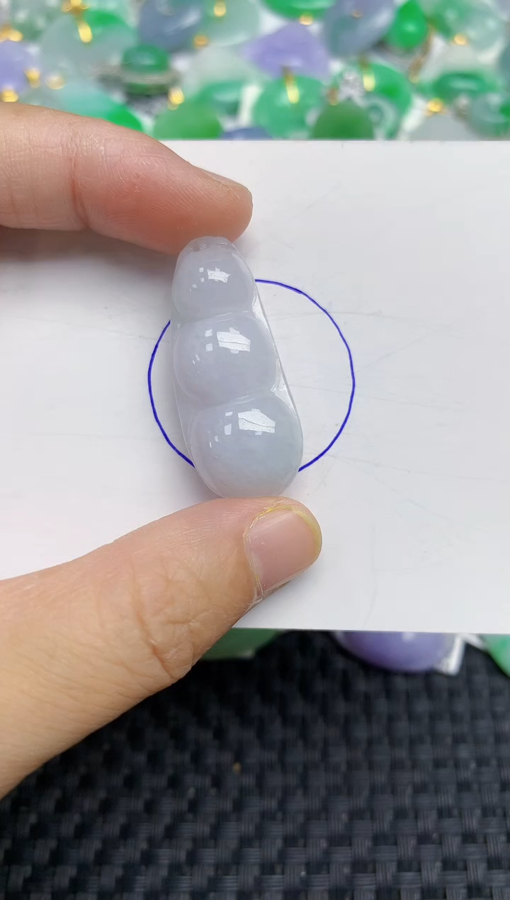 颈饰未镶嵌翡翠天然缅甸A货翡翠百元以上9元证书费自理