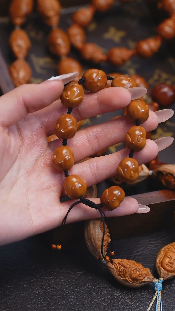 【闪购商品】橄榄核吊坠苏工橄榄核