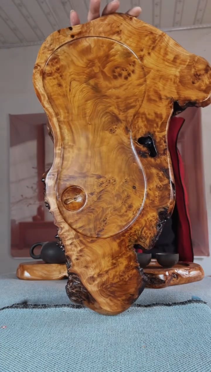 【闪购商品】木木雕茶盘不含配件 截图为准 65