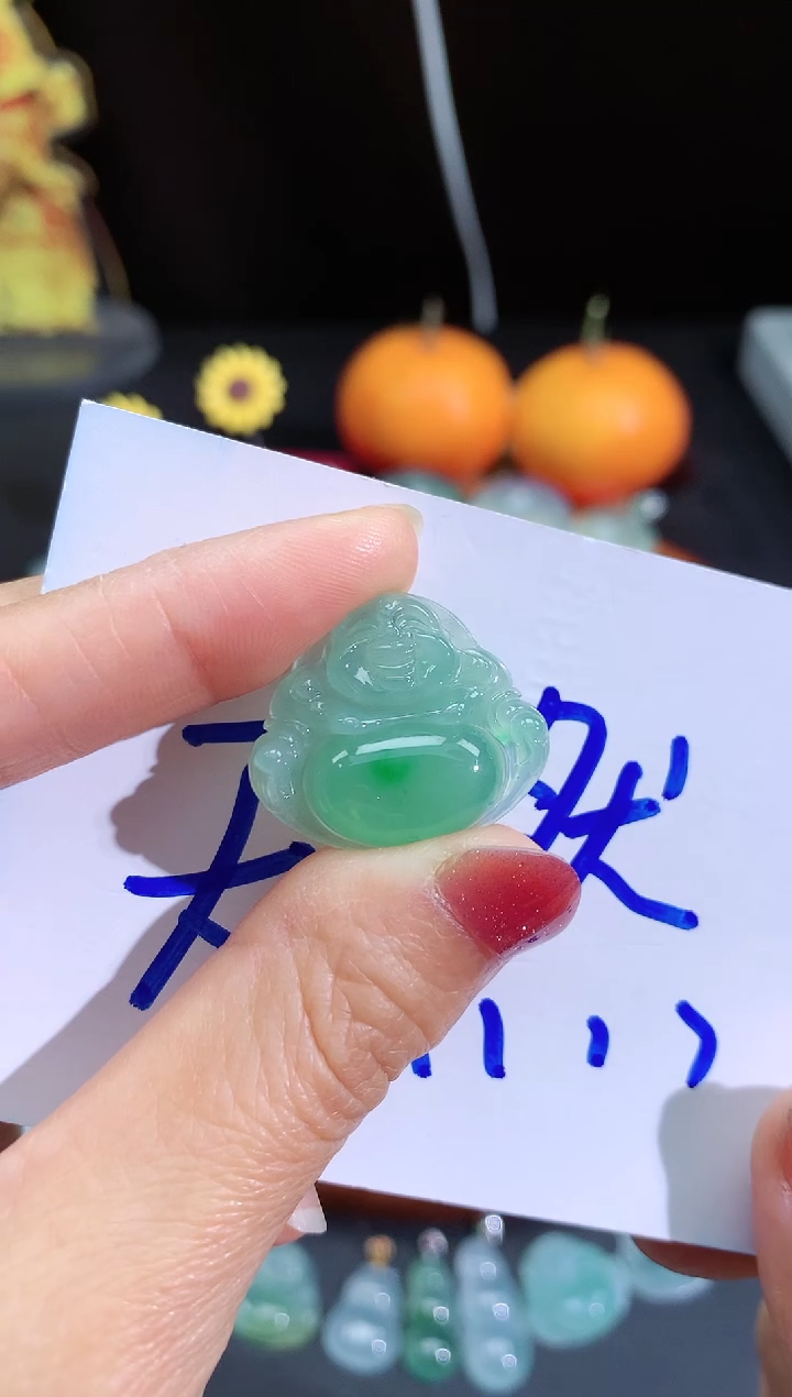 【闪购商品】翡翠颈饰未镶嵌佛公