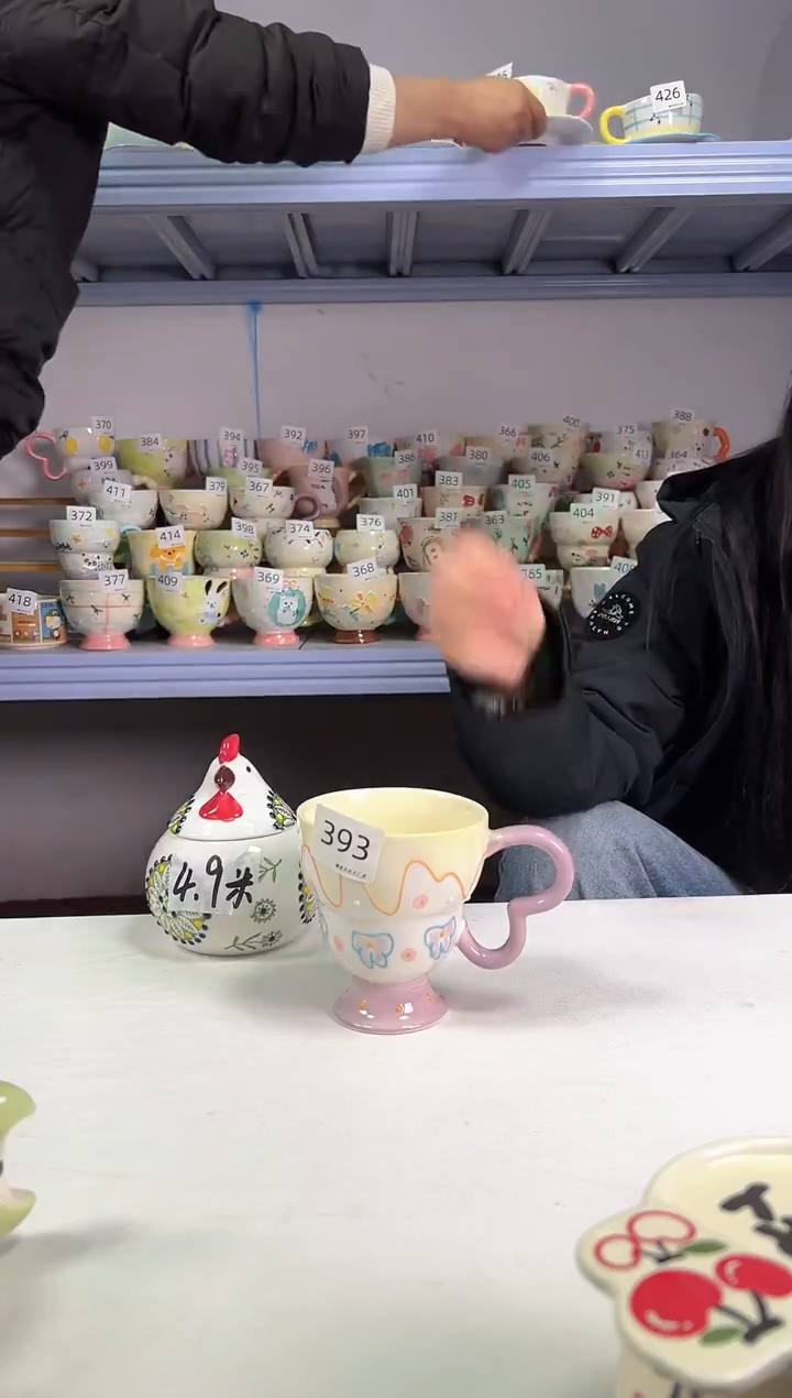 陶瓷手柄款393号楠来北往工厂店