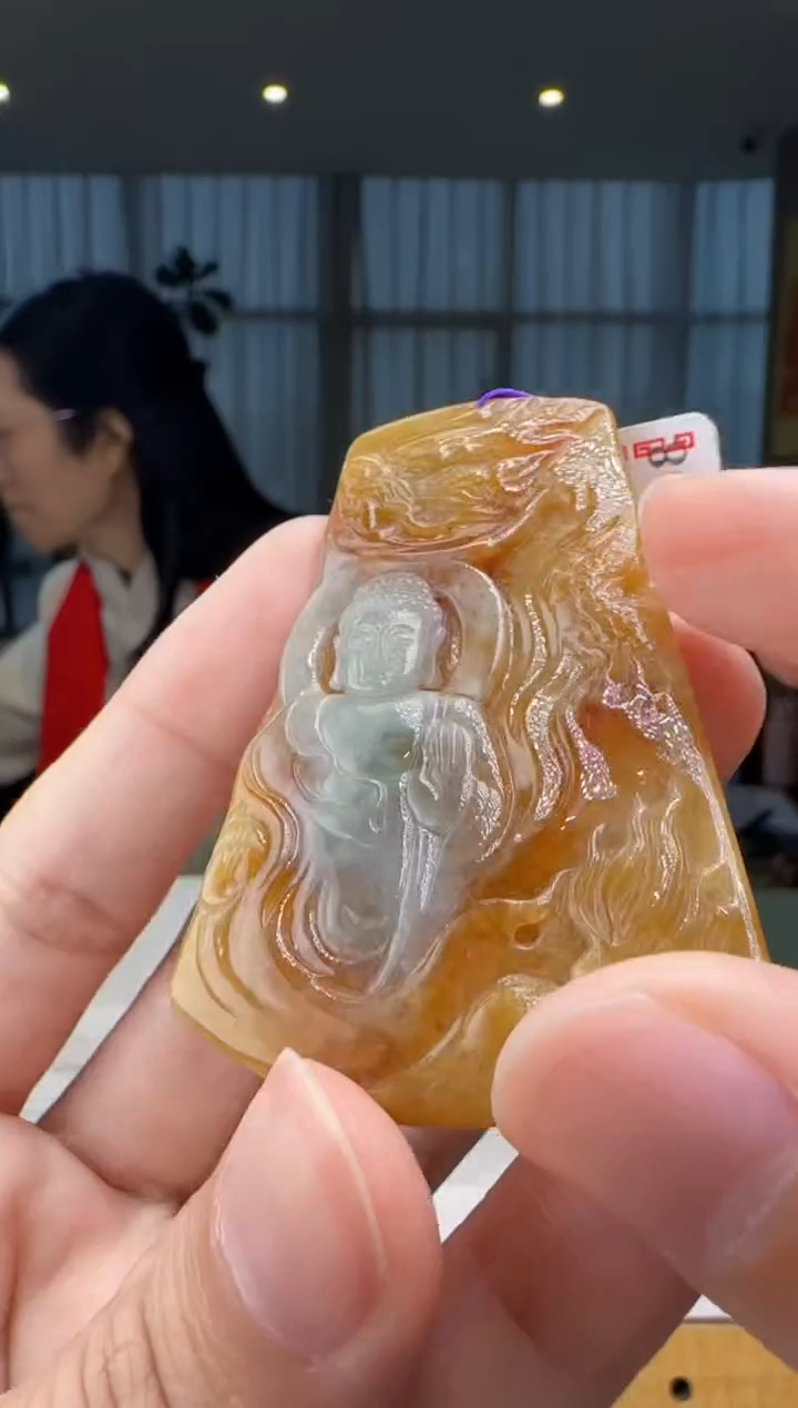 【闪购商品】翡翠吊坠(不含链)未镶嵌XM@@WS1WX27997