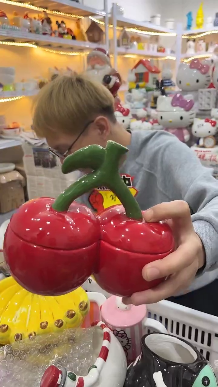 手工艺品琉璃满28包邮 微瑕陶瓷不退不换