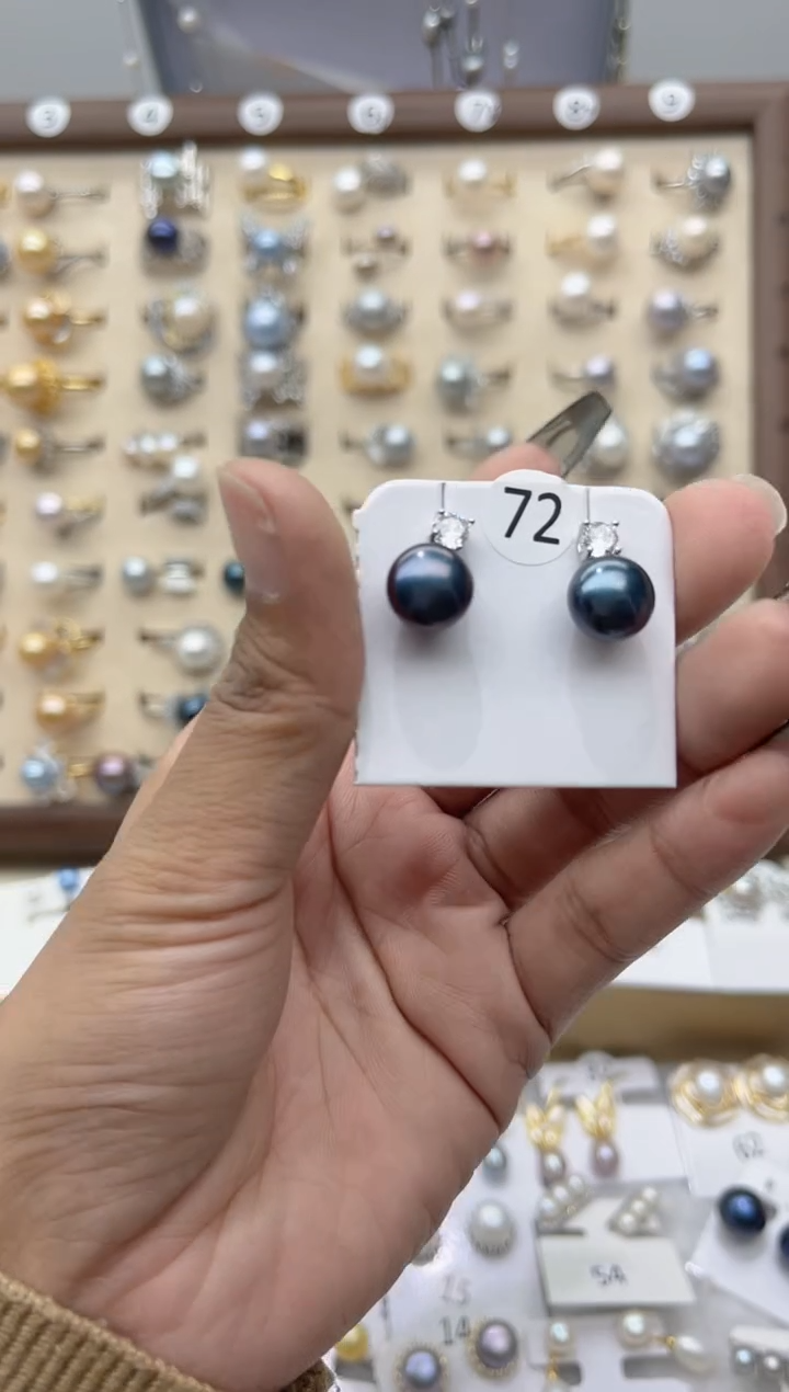 【闪购商品】淡水珍珠戒指合金124