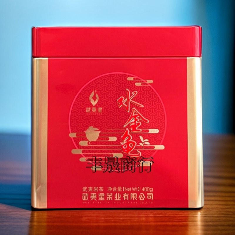 武夷星水金龟A7612武夷山山岩茶四大名枞之一罐装散茶400g乌龙茶