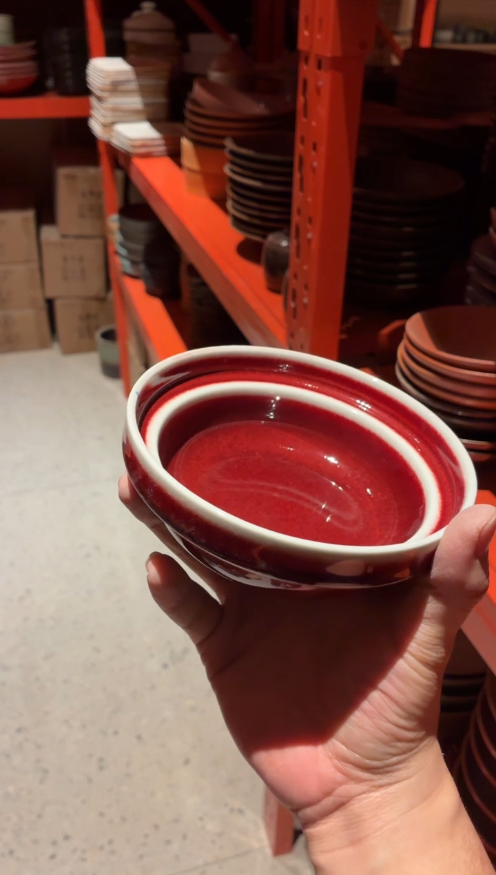 瓷片e****了765郎红葫芦小碗1个