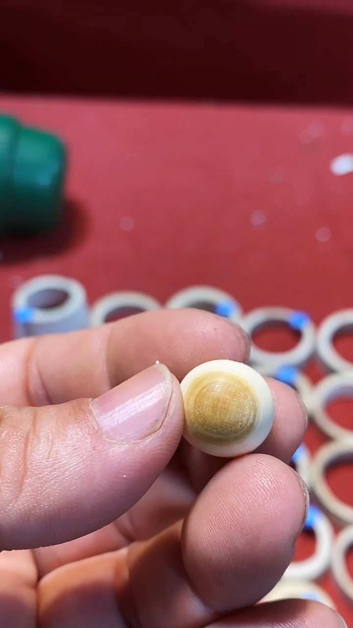 泥塑眼****！小手把件摆件