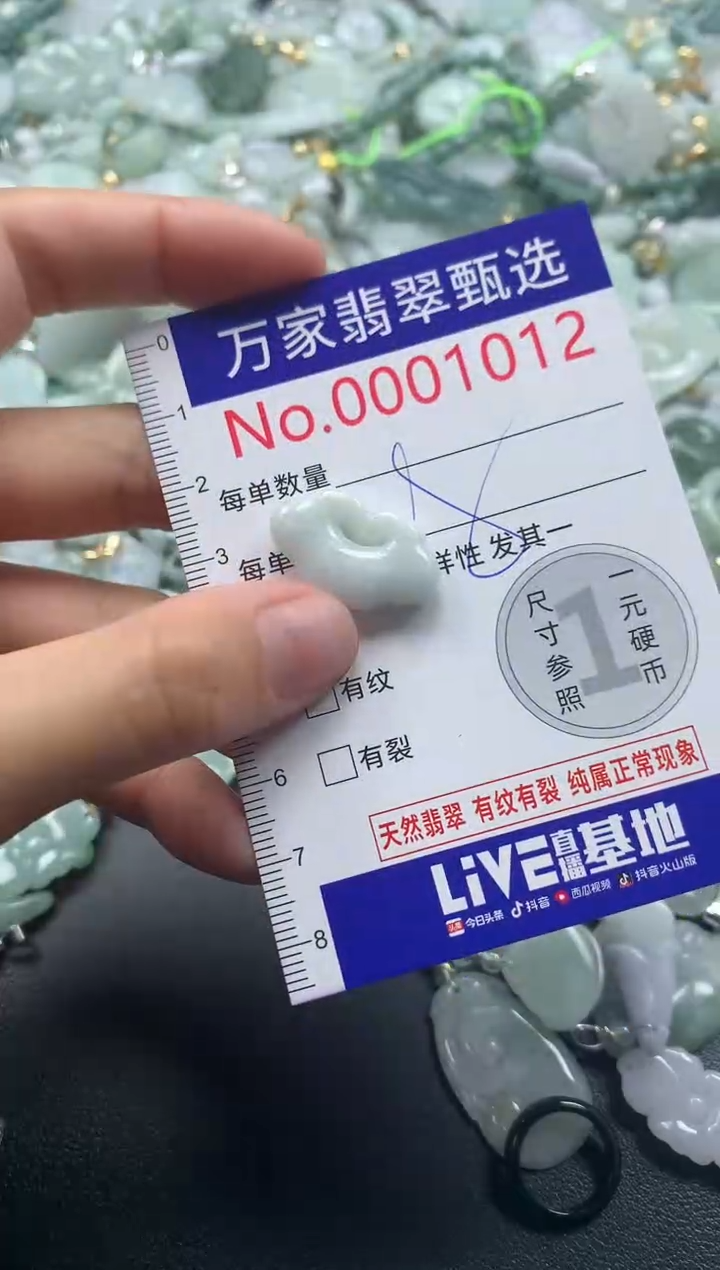 吊坠(不含链)未镶嵌翡翠0112