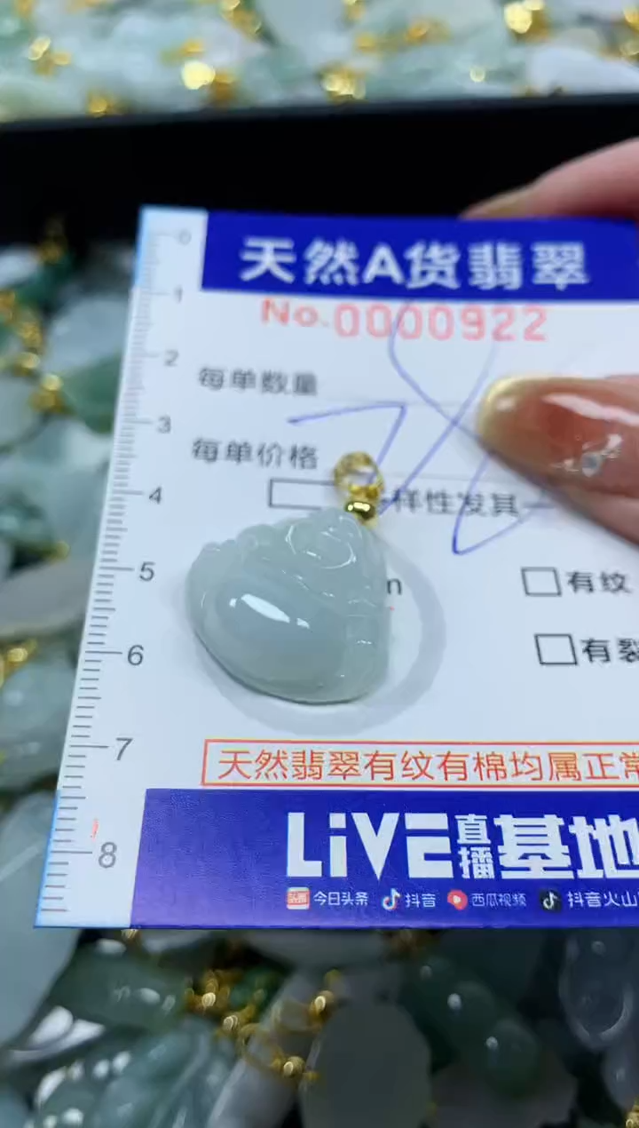 颈饰未镶嵌翡翠天然A货翡翠