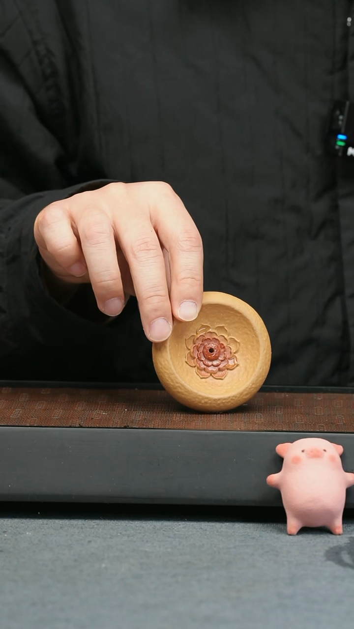 【闪购商品】紫砂茶壶茶宠-莲花香插