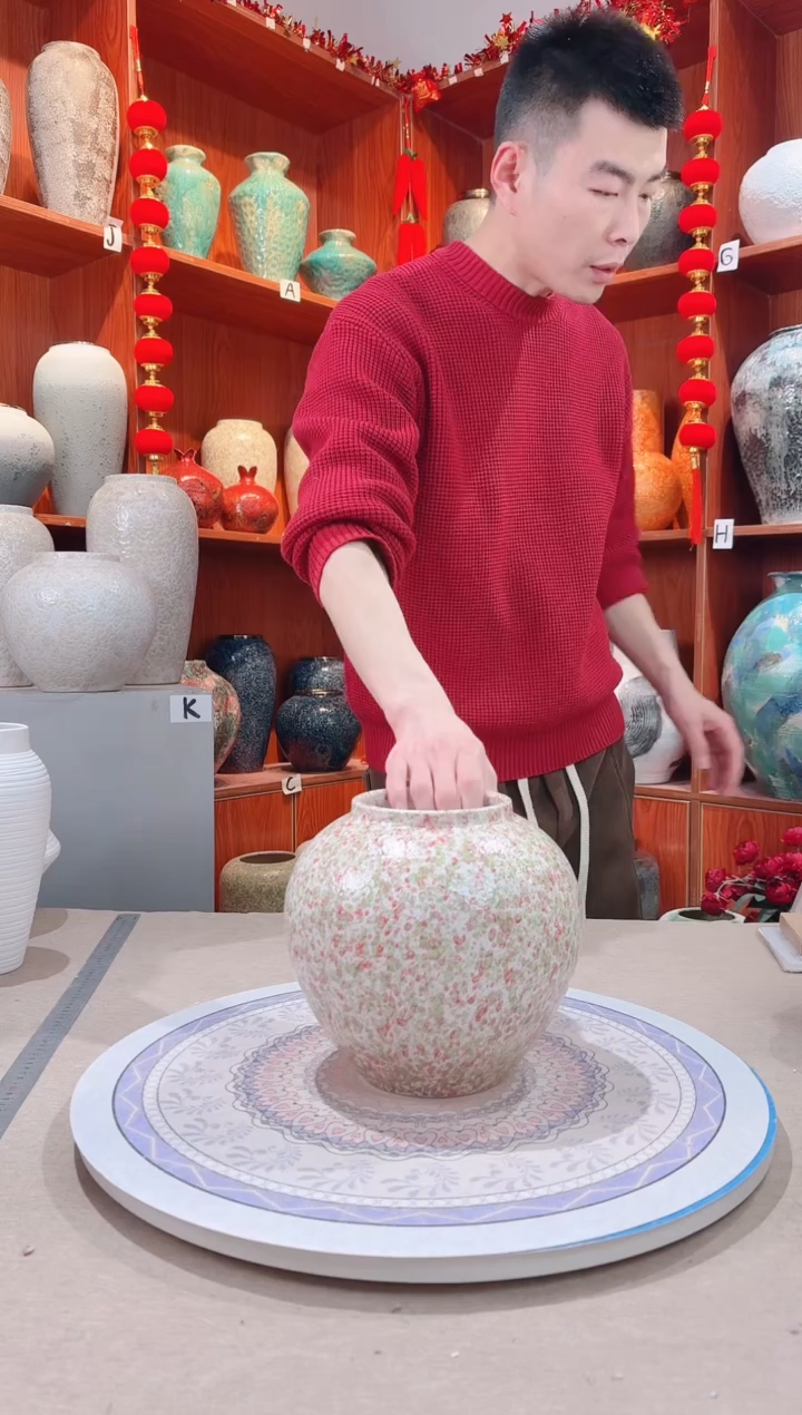 【闪购商品】瓶陶瓷花瓶 无花 绿野仙踪小号