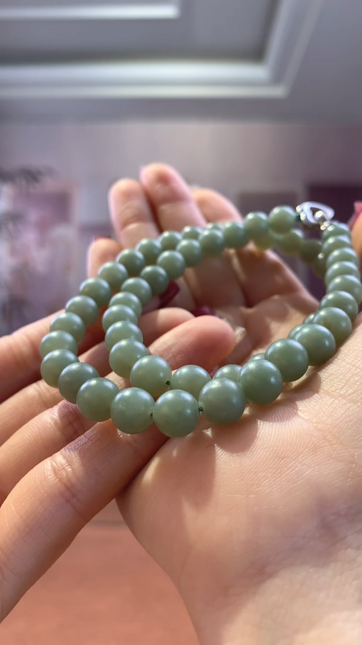 【闪购商品】和田玉项链未镶嵌新疆且末蓝项链