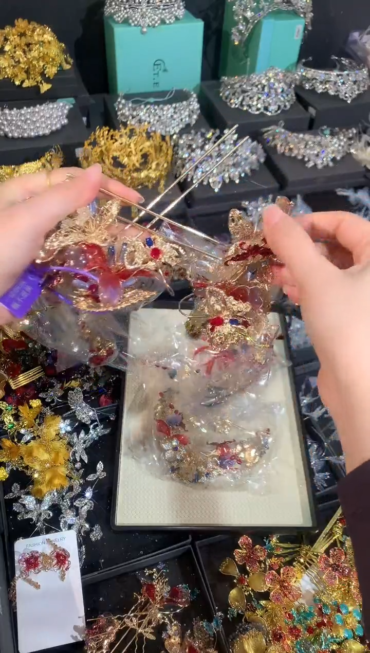 混合材质88888888头饰