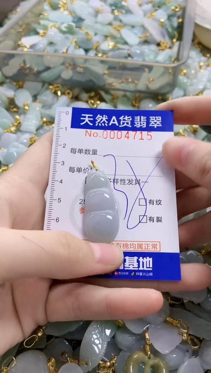 颈饰未镶嵌翡翠天然A货翡翠