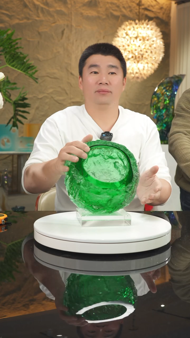 【闪购商品】摆件福利绿色果碗