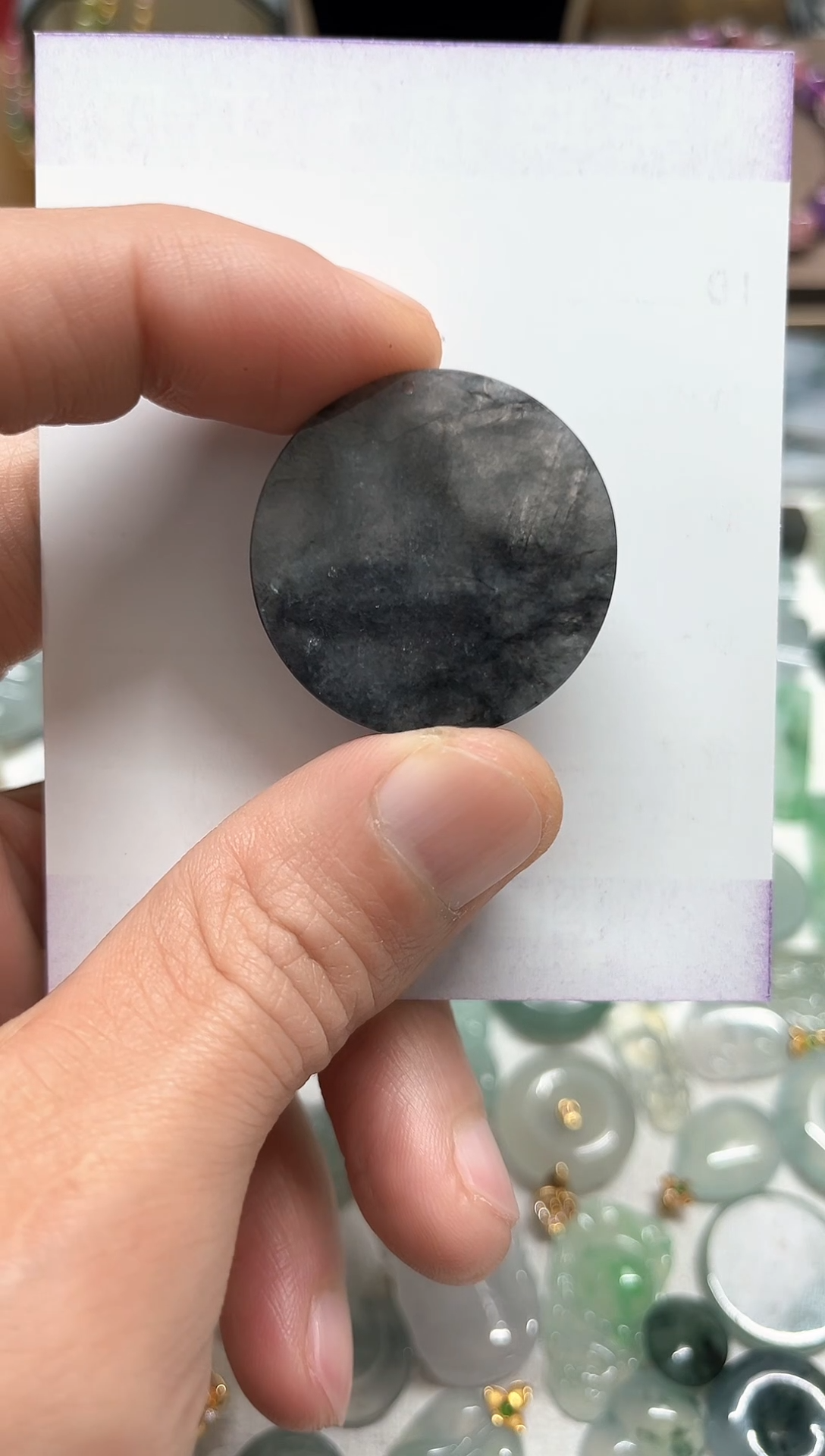 【闪购商品】翡翠颈饰未镶嵌天然缅甸A货翡翠吊坠