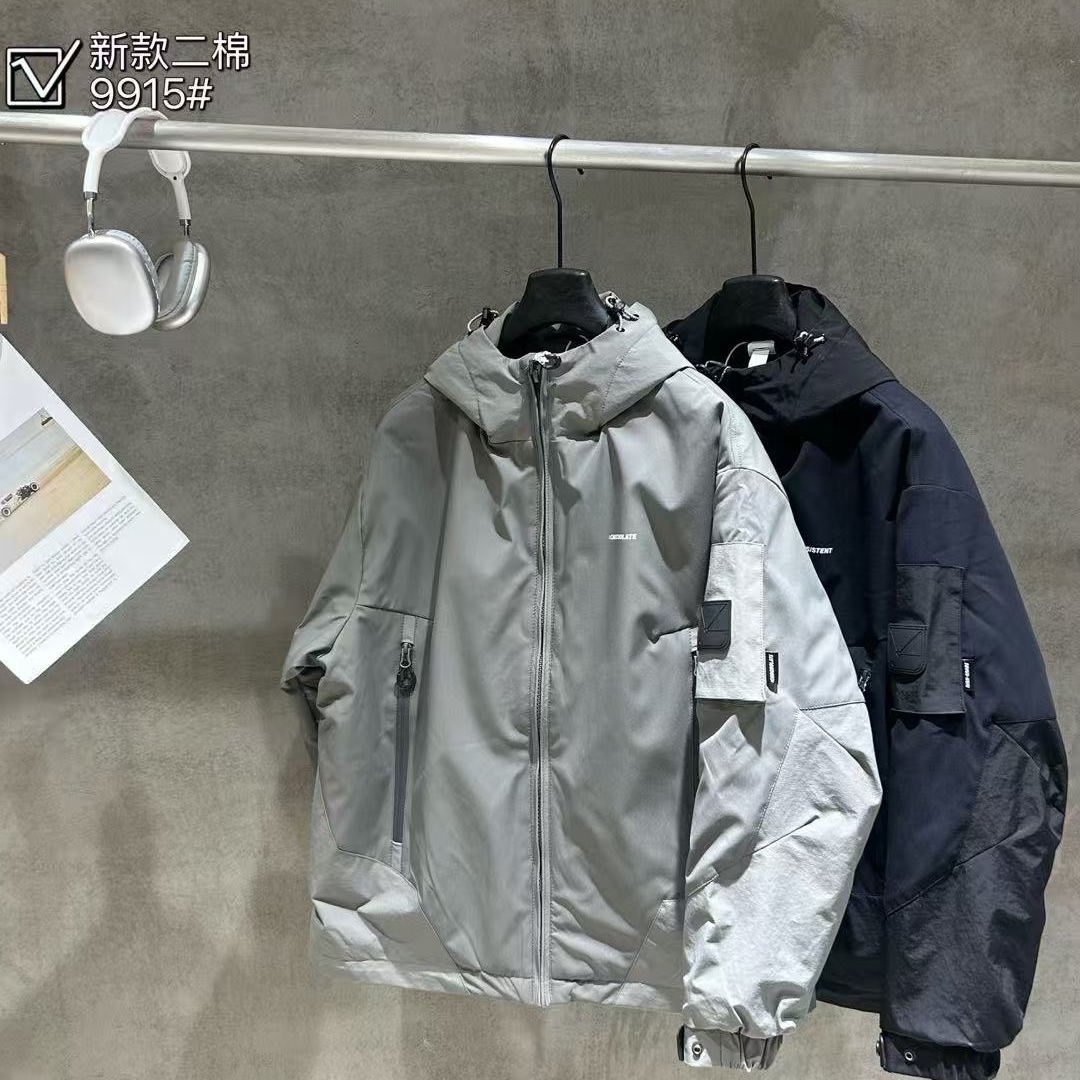 鑫燃Kiki 气质时尚百搭棉服外套 9915 YLZ