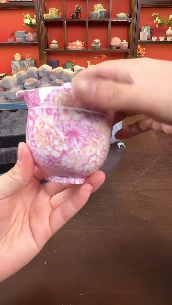 【闪购商品】粉色珐琅彩蓝包1111111111111