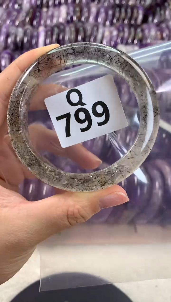 【闪购商品】水晶水晶手镯Q未镶嵌799-58