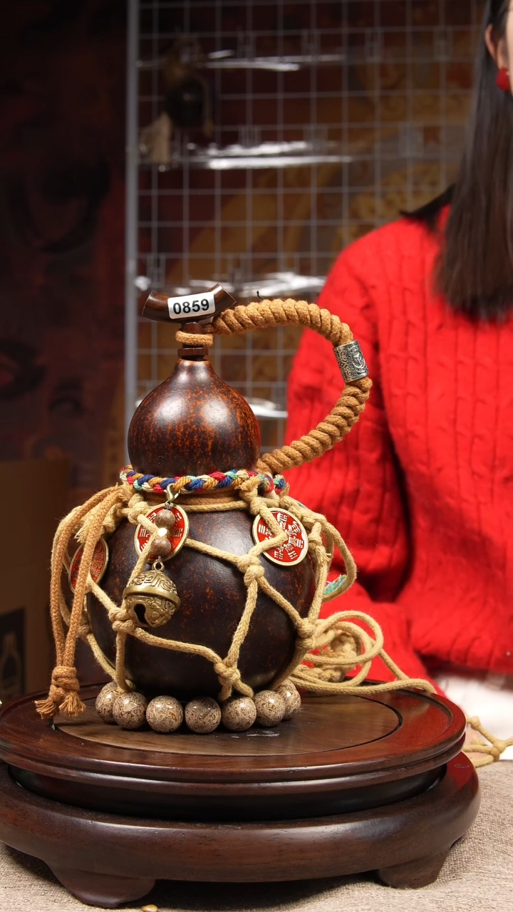 【闪购商品】859号大漆葫芦一物一图