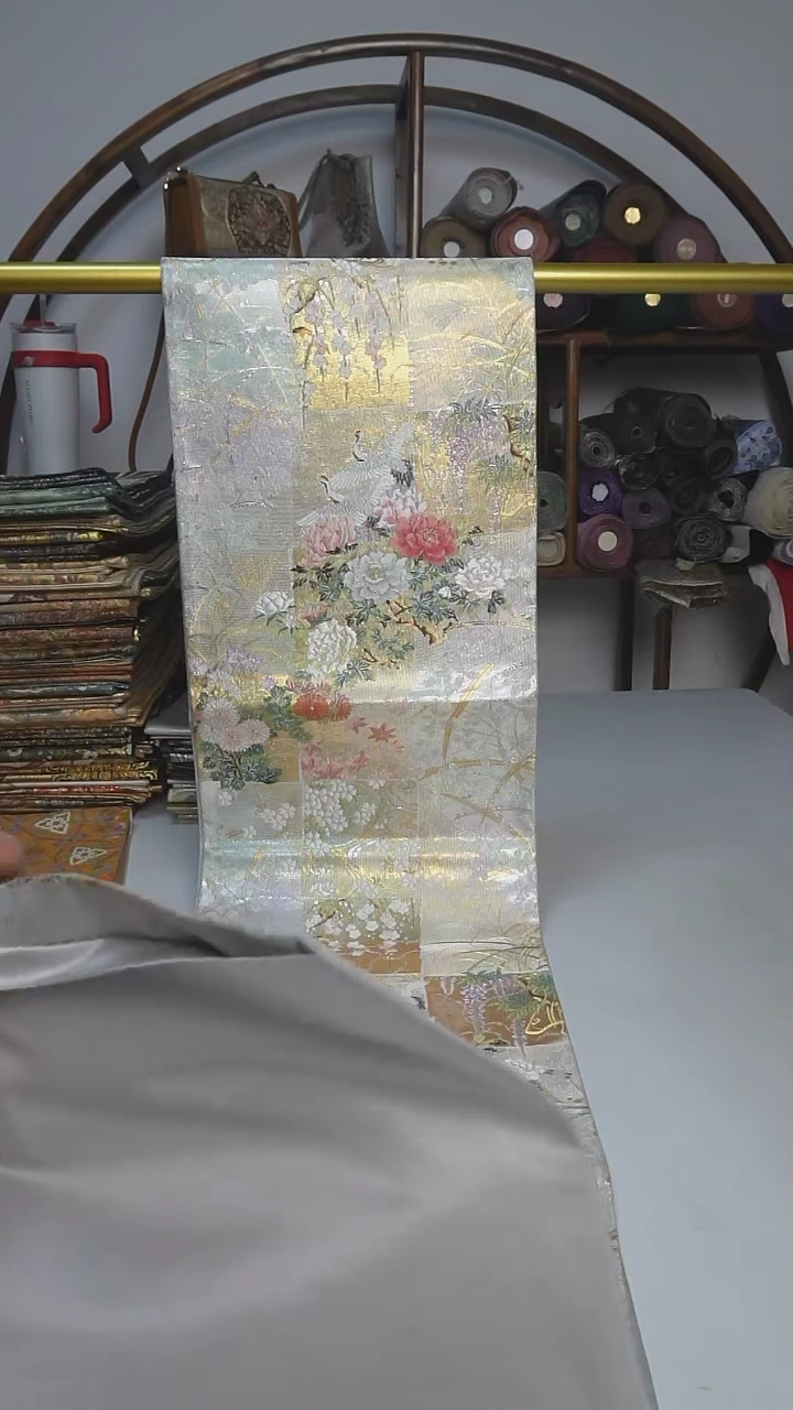 【闪购商品】织绣9西阵织六通仙鹤