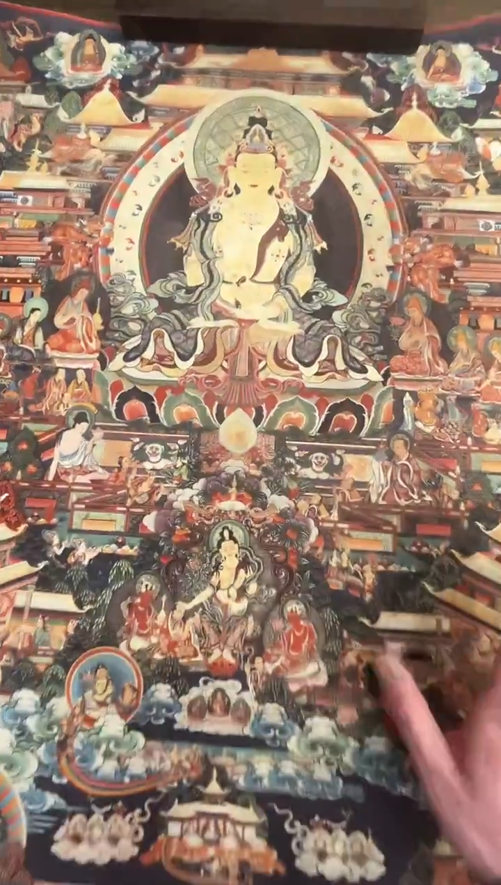 卷轴画唐卡16092