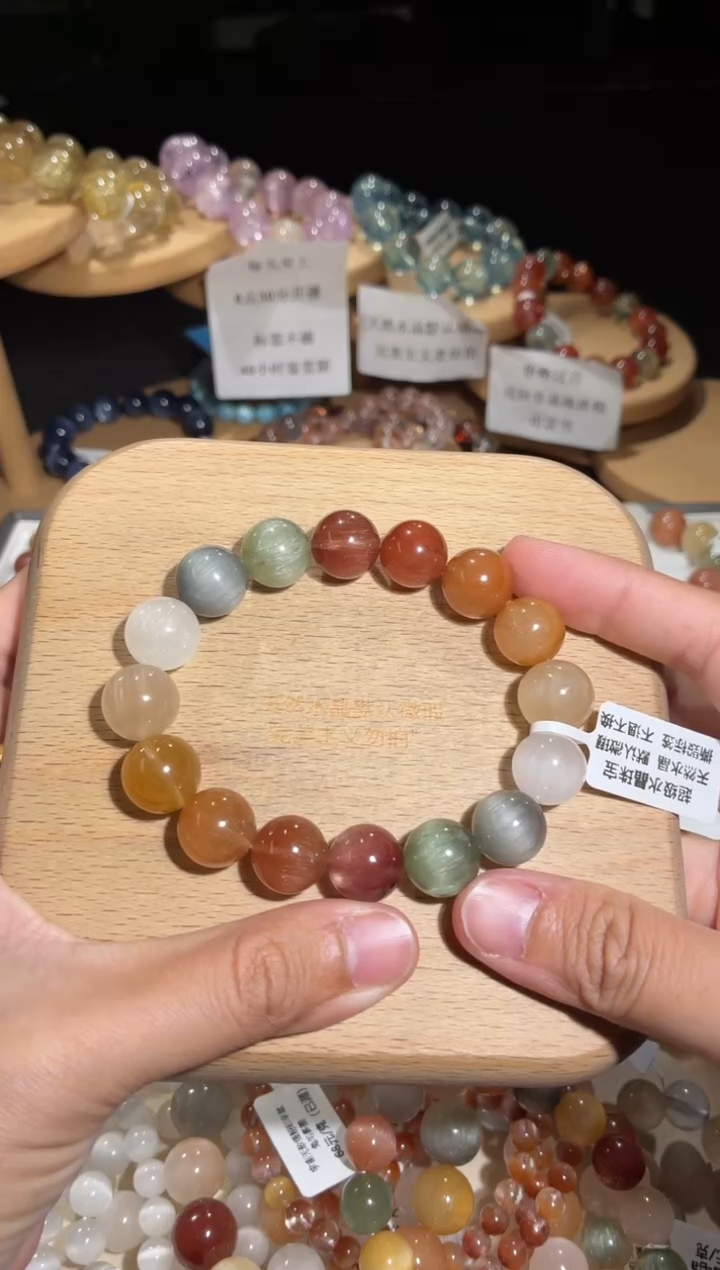 未镶嵌手链水晶84多样性发一Z 约13+