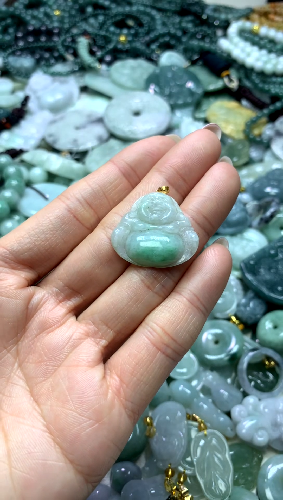 吊坠(不含链)未镶嵌翡翠1