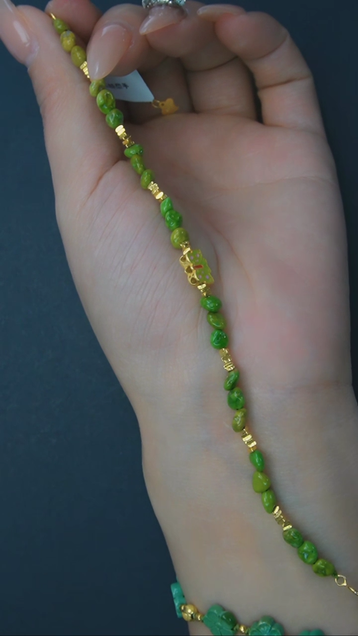 【闪购商品】绿松石手链银S925镶嵌发货一件