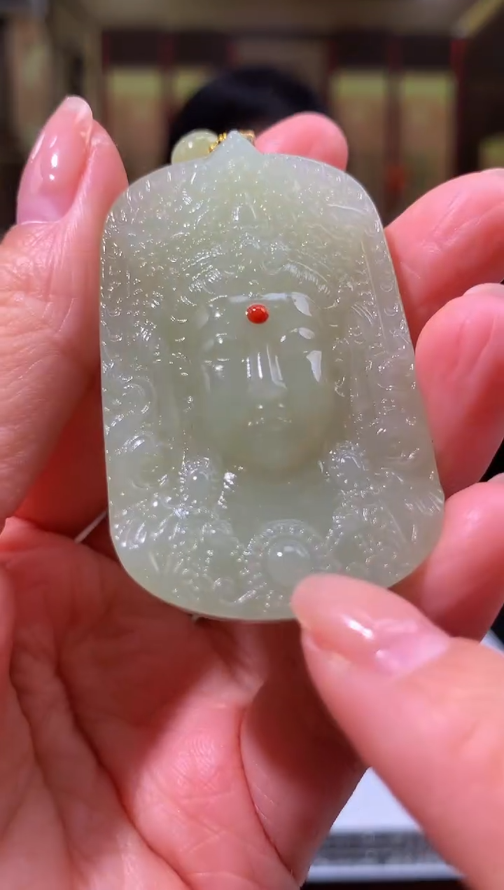 颈饰未镶嵌和田玉120735多样性发一