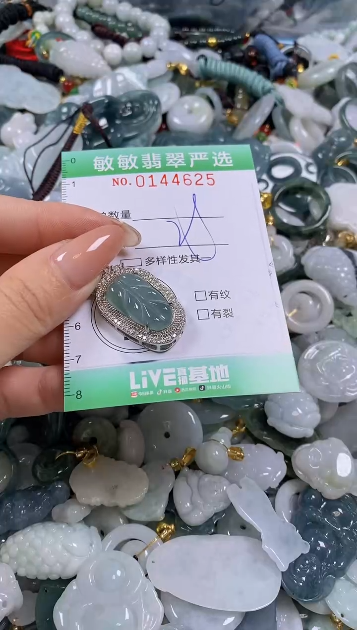 【闪购商品】翡翠未镶嵌颈饰闪购0144625