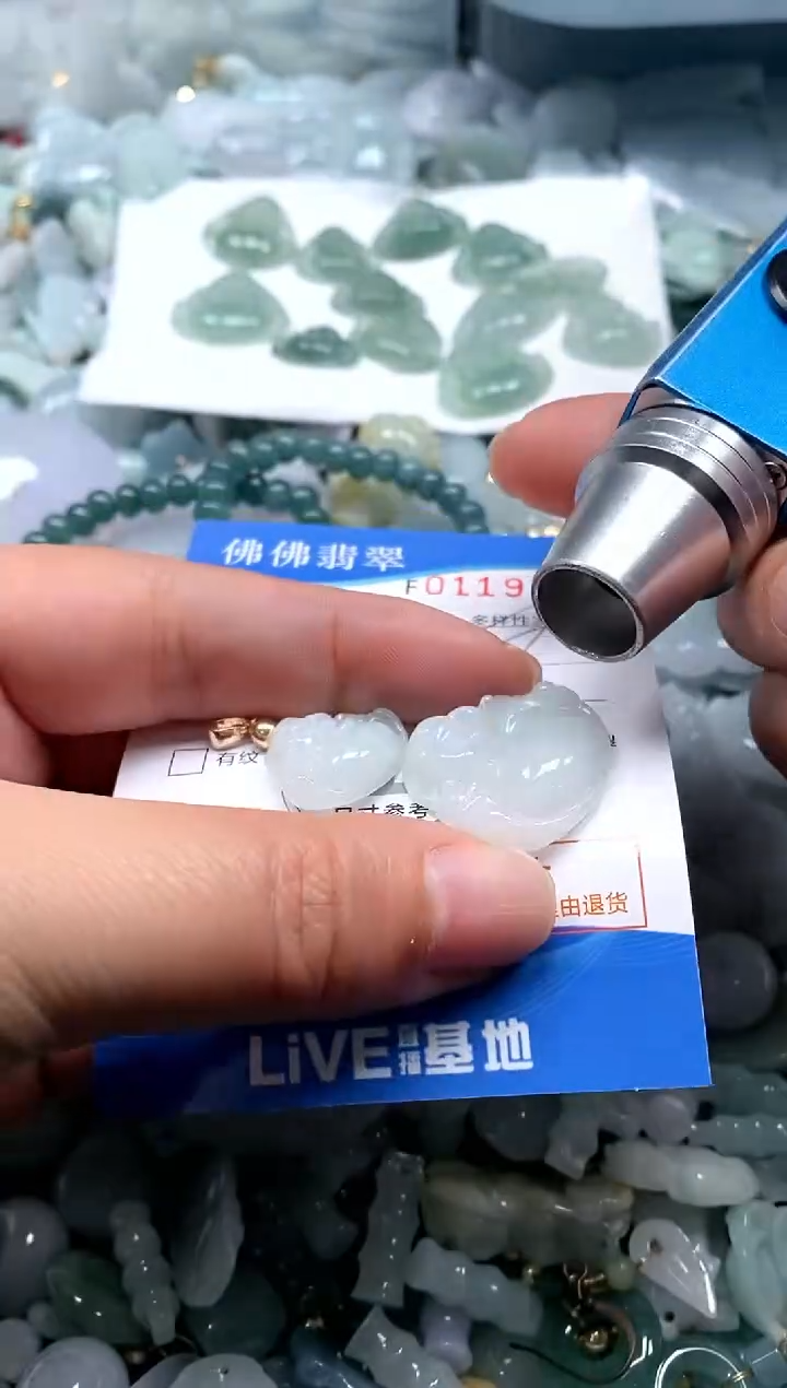 【闪购商品】翡翠颈饰未镶嵌闪购商品0119781