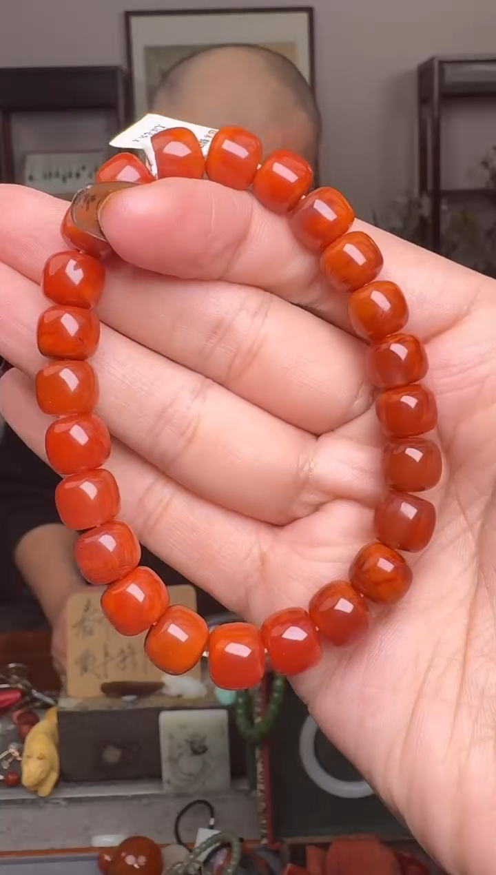 【闪购商品】南红玛瑙挂件未镶嵌2356---9.8mm+