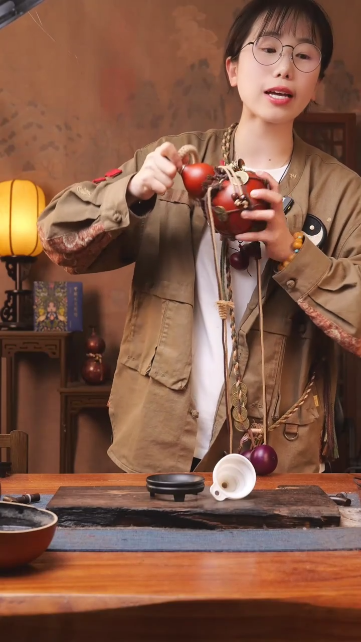 【闪购商品】105号精品大漆葫芦防腐防渗装水茶酒