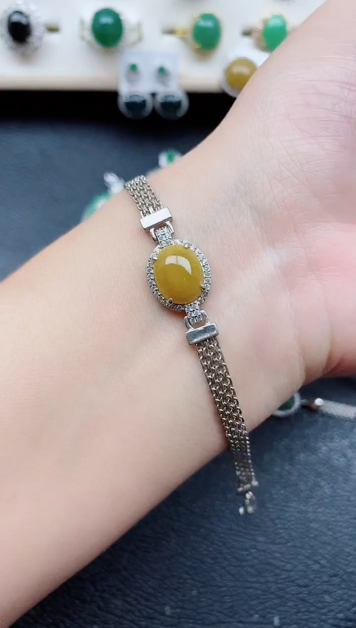 【闪购商品】翡翠戒指银S925镶嵌11111