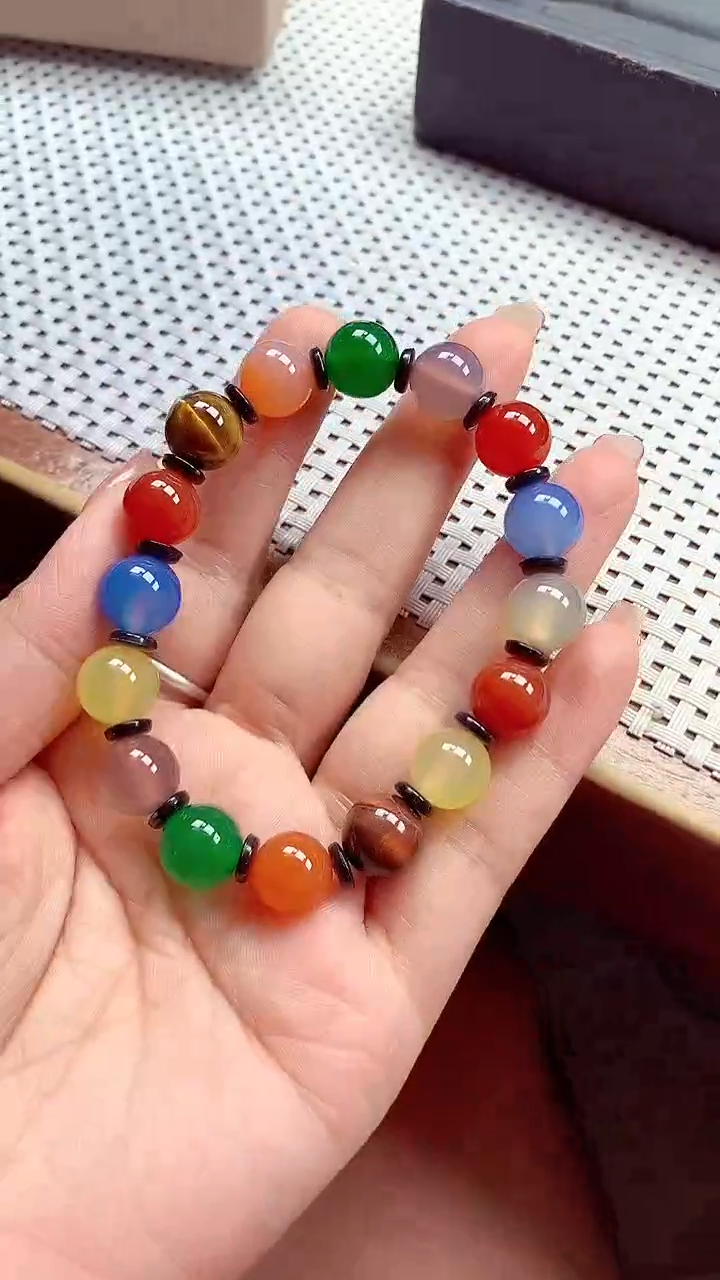 【闪购商品】玛瑙/玉髓手链未镶嵌手串