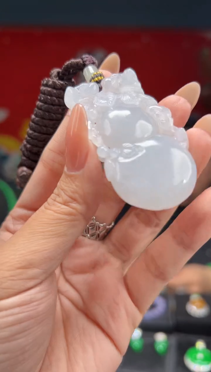 【闪购商品】翡翠颈饰未镶嵌056  /天然a货翡翠