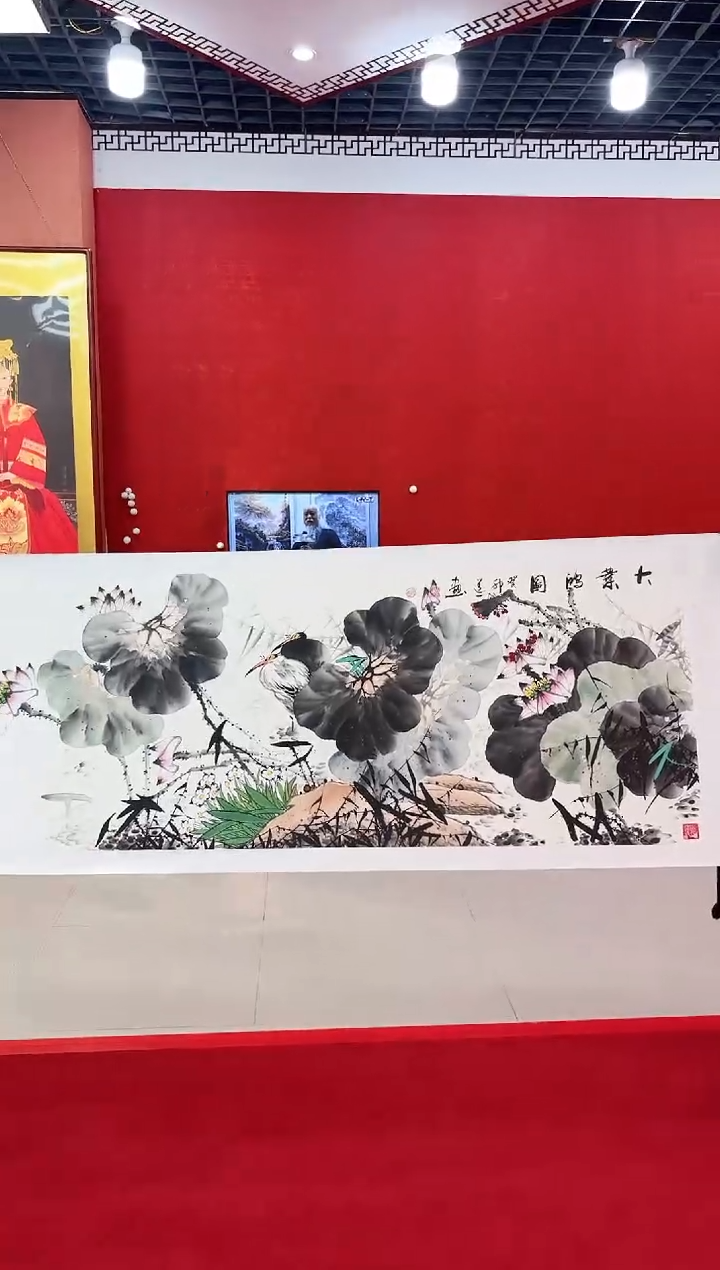 【闪购商品】国画国画道一老师亲笔绘画作品D108