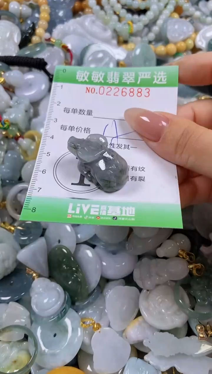 翡翠未镶嵌颈饰闪购0226883