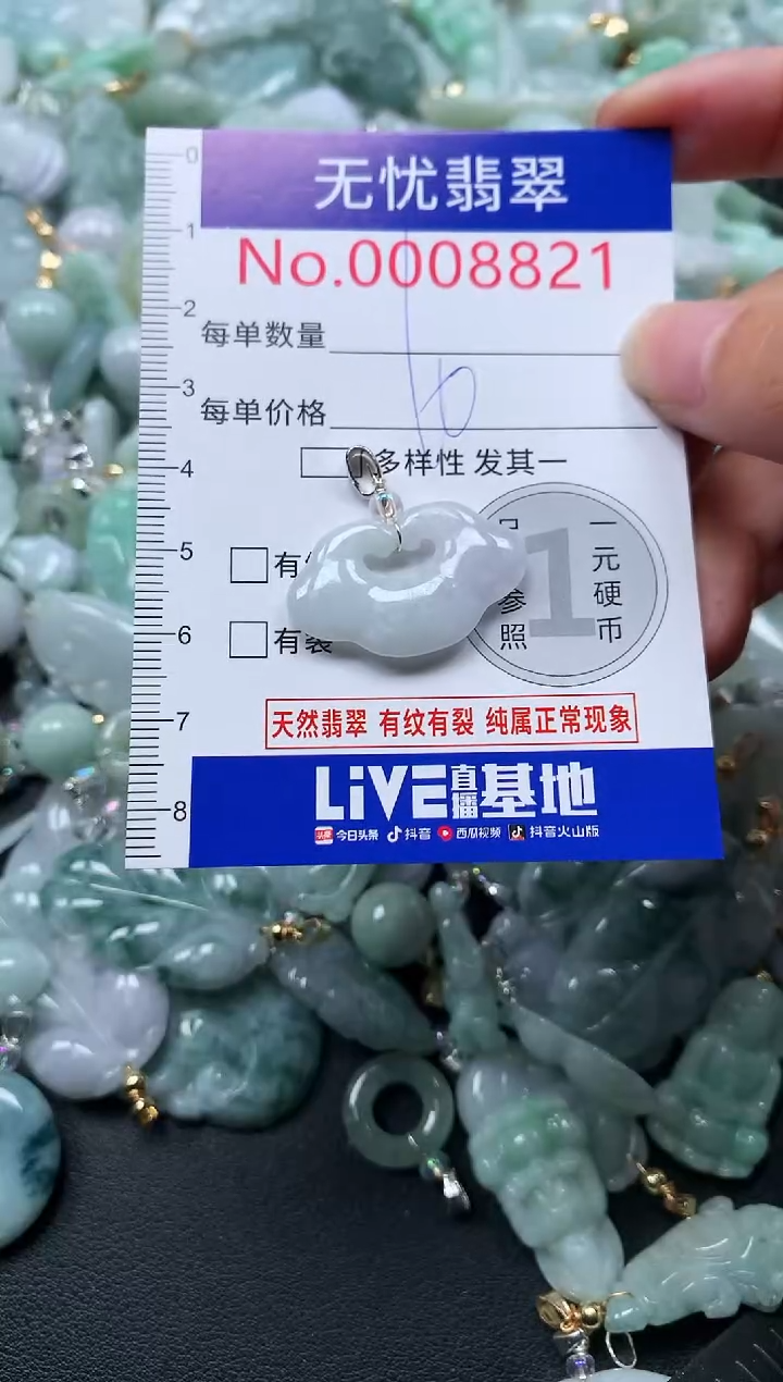 颈饰未镶嵌翡翠8821