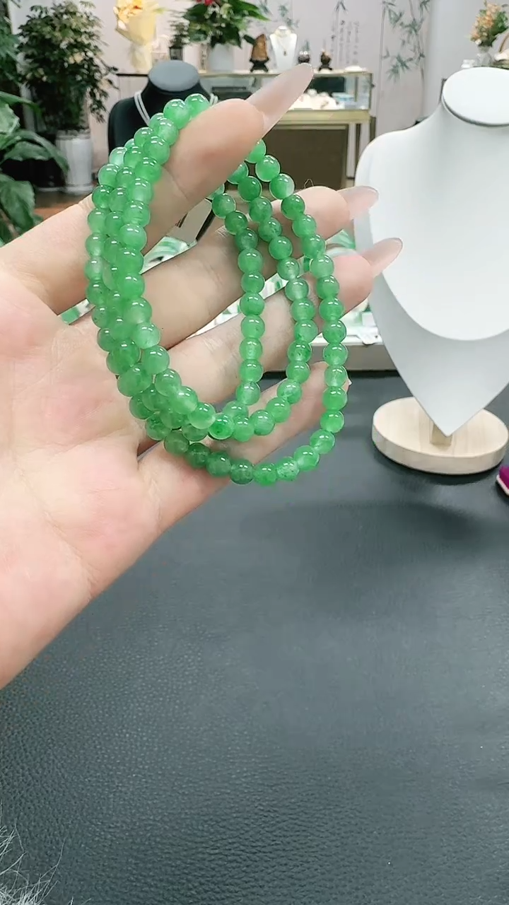 未镶嵌1石英质玉（非洲翠）/6580