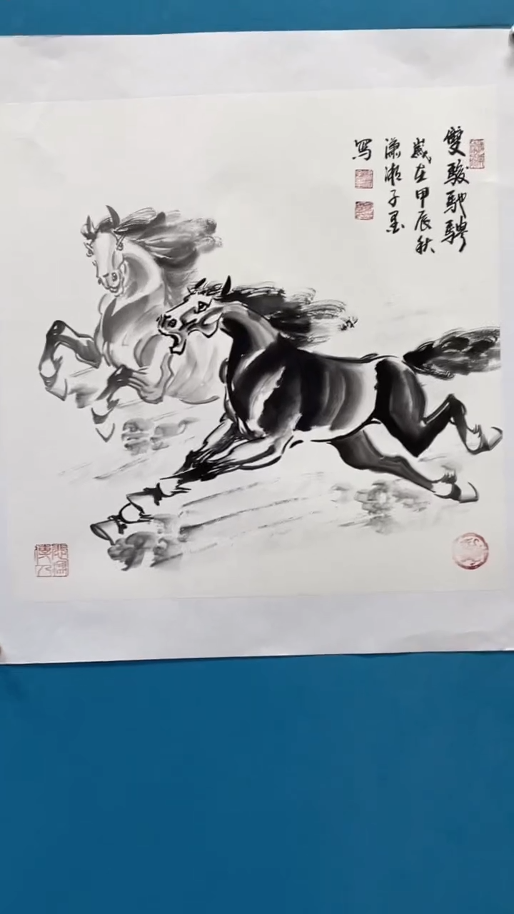 【闪购商品】绘画邓志标骏马系列2