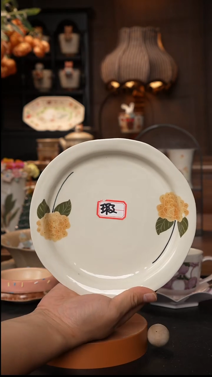 陶瓷微瑕川谷原创手作陶瓷  12.18  不退差价 