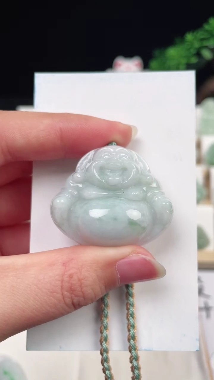 【闪购商品】翡翠颈饰未镶嵌佛公