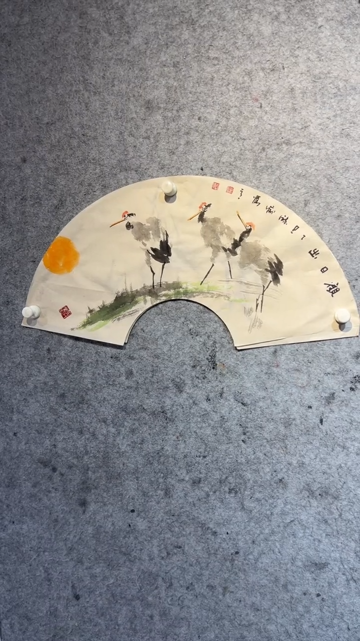 国画肥**斯张自学水墨国画49